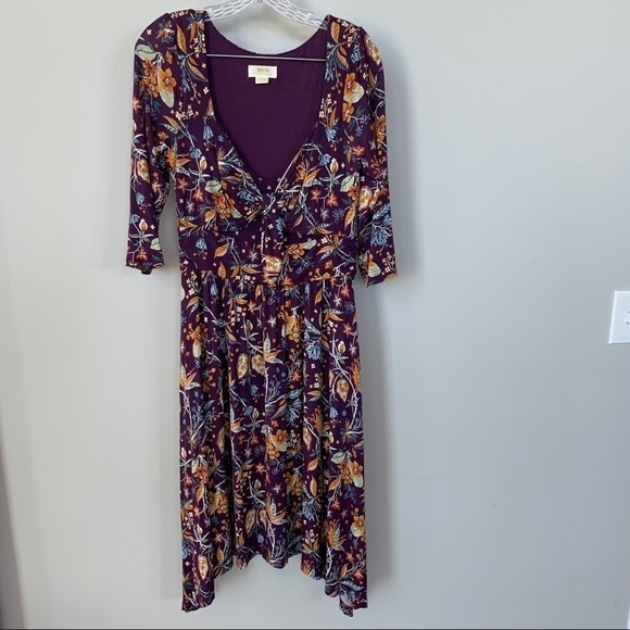 Maeve By Anthropologie Floral dress Size M - Picture 1 of 9